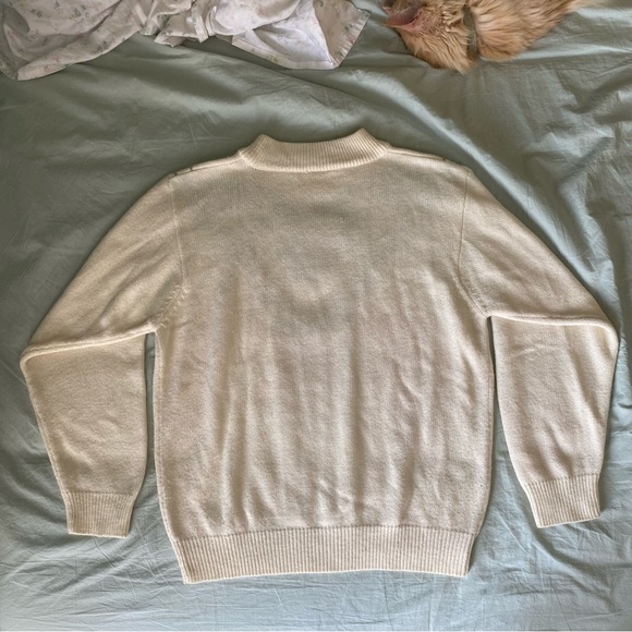 Floral cream sweater - Picture 8 of 11